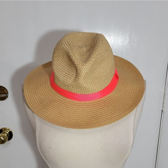 Cute summer hat NWT Hot Pink Ribbon - Picture 4 of 14